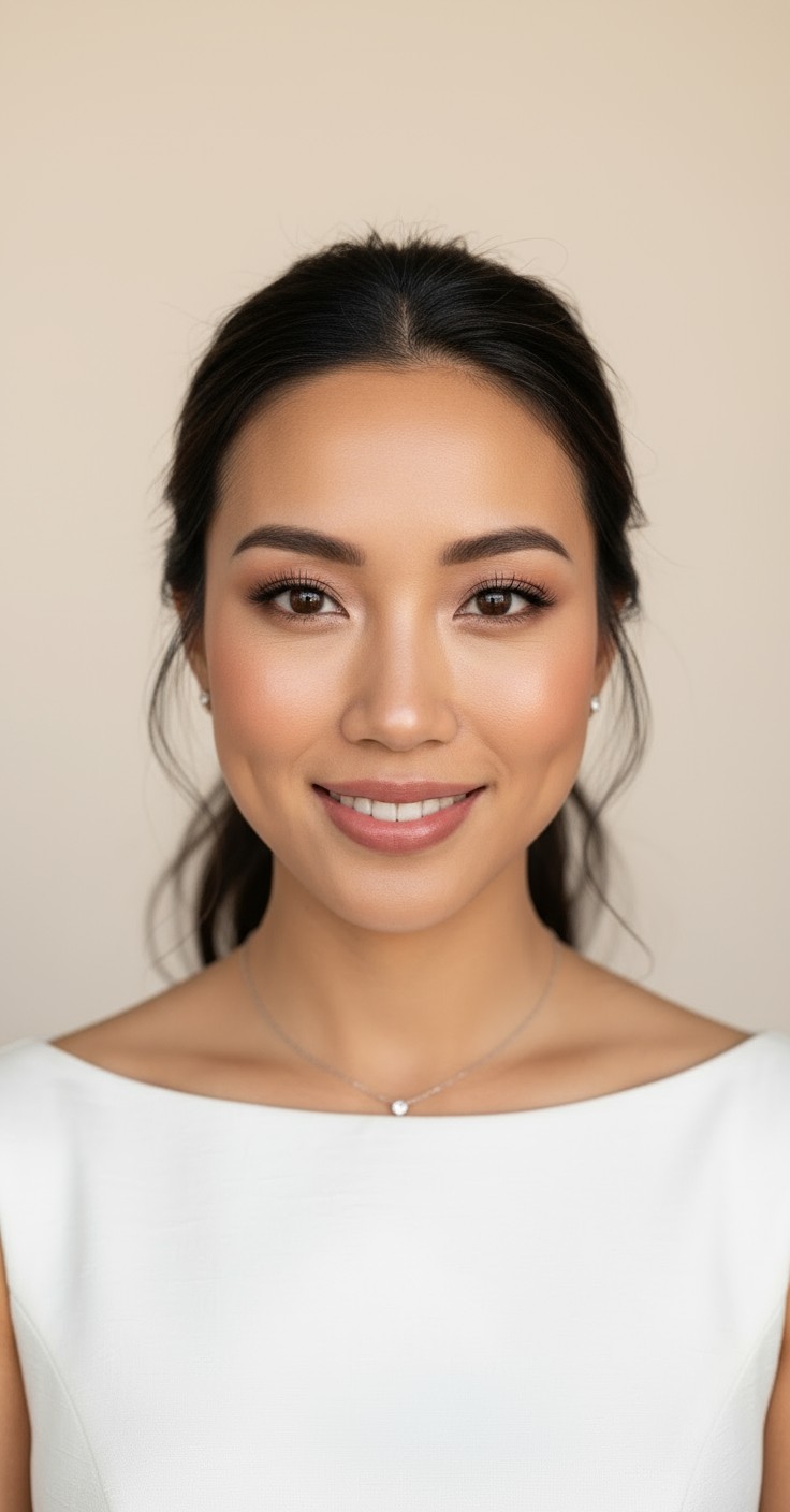 After Messy Ponytail